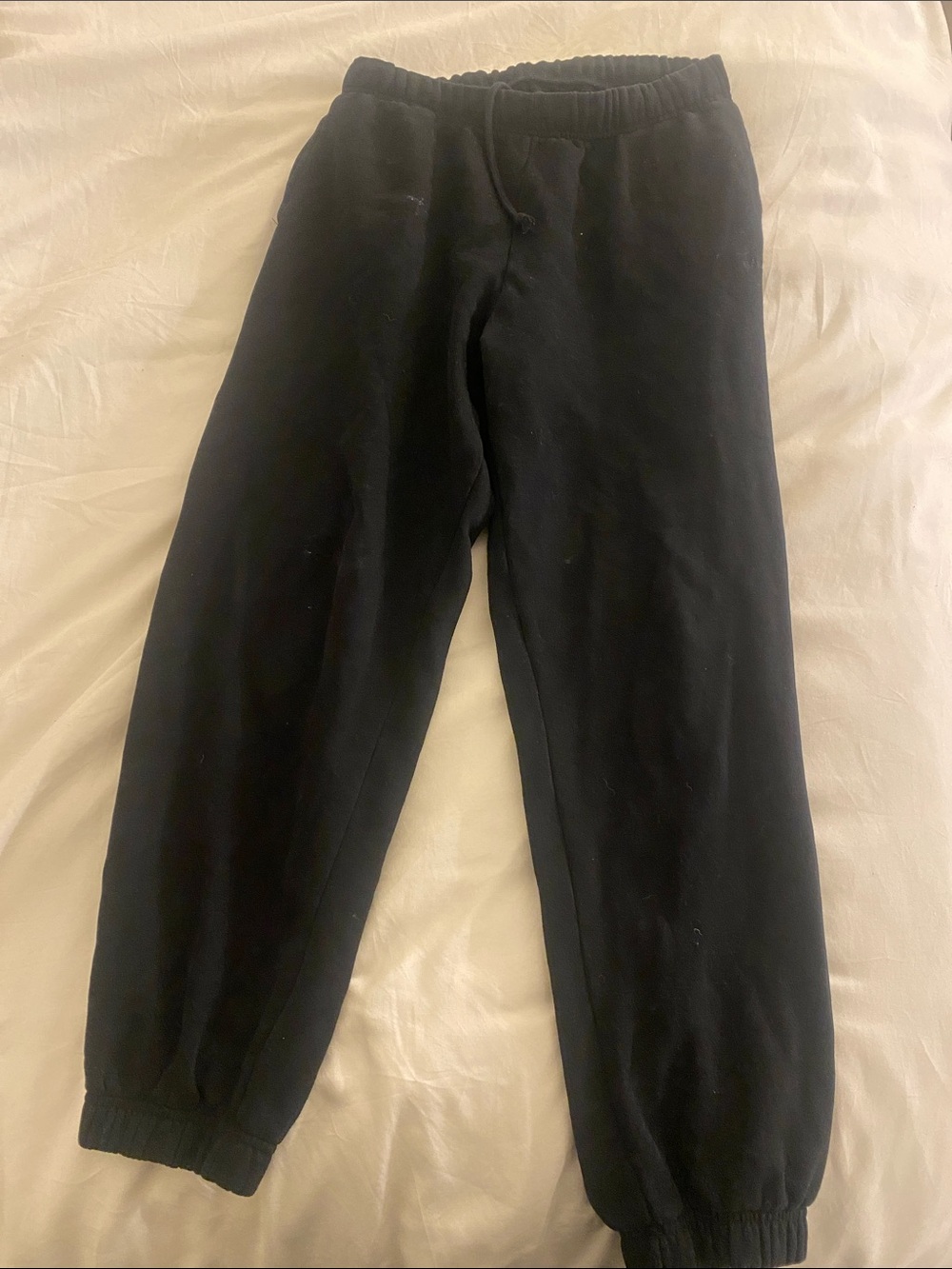 Black Garage woman’s cuffed sweat pants